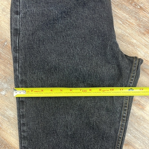 Vintage Brittania Men's Jeans Black Size 31 x 32 (Labeled 33 x 32) Straight Leg - Picture 11 of 15